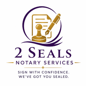 2 Seals Notary Services logo